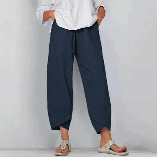 Mila - Chic cotton and linen pants